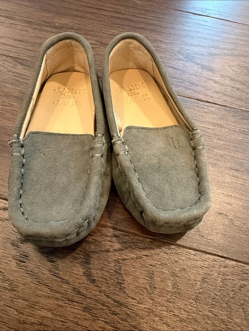JANIE & JACK Baby Boys Size 5 Suede Moccasins Loafers Shoes - C52-075